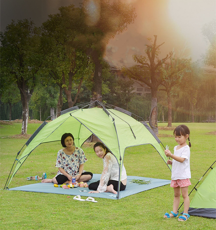Cheap Goat Tents Fx Outdoor Tent 3 4 Person Automatic Tent Two Person Multi Person Travel Camping Tent Beach Quick Opening Tent  FX112   